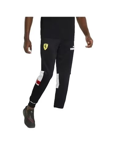 PUMA PANTALON LARGO FERRARI RACE TRACK PANT EN COLOR PARA H NEGRO