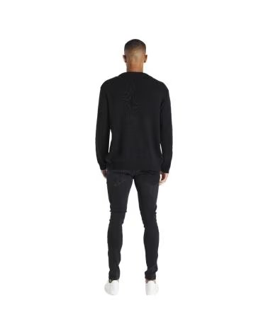 SIKSILK MESSI KNIT SWEATER EN COLOR PARA HOMBRE NEGRO