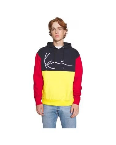 KARL KANI SIGNATURE BLOCK HOODIE EN COLOR PARA HOMBRE AMARILLO