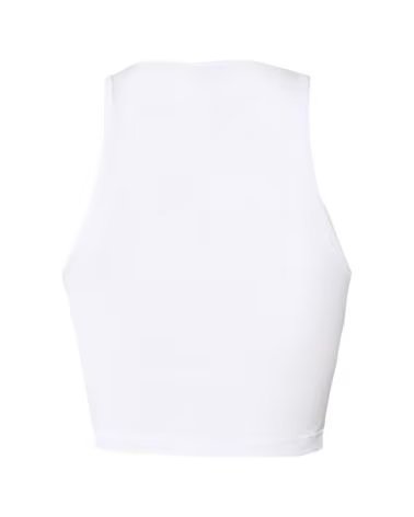 SIKSILK ESSENTIALS RACER VEST EN COLOR PARA MUJER BLANCO