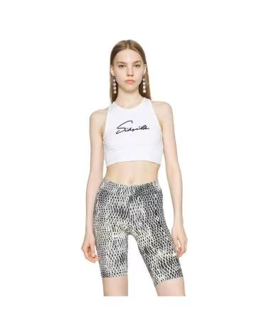 SIKSILK ESSENTIALS RACER VEST EN COLOR PARA MUJER BLANCO