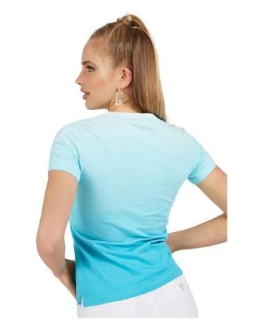 GUESS PALMS TEE EN COLOR PARA MUJER VERDE