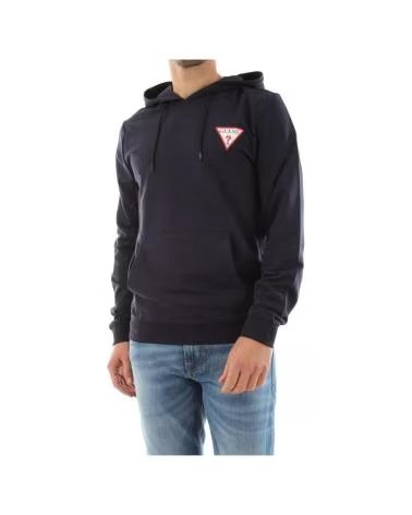 GUESS SUDADERA EN COLOR PARA HOMBRE AZUL