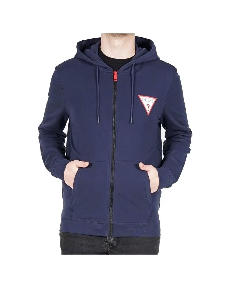 GUESS SUDADERA EN COLOR PARA HOMBRE AZUL
