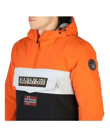 VESTES NAPAPIJRI RAINFOREST BLOCK 1 POUR HOMME NARANJA