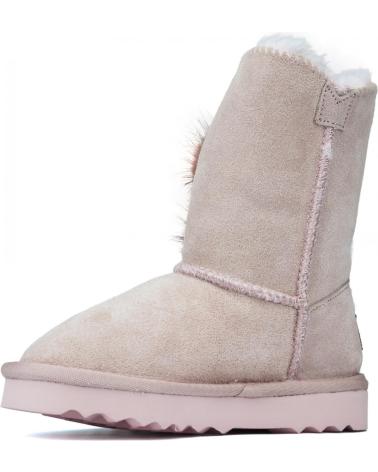Botas de Niña OCA LOCA SHOES BOTAS OCA LOCA POMPON ROSE ROSA