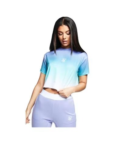 SIKSILK HAZE TEE EN COLOR PARA MUJER VERDE