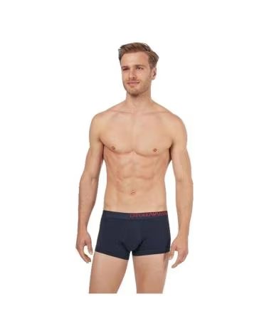 EMPORIO ARMANI CALZONCILLOS BOXER EN COLOR PARA HOMBRE BLACK-RED