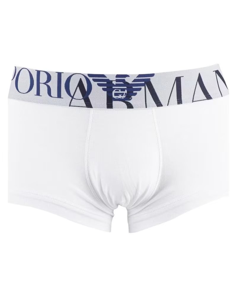 EMPORIO ARMANI CALZONCILLOS BOXER TRUNK EN COLOR PARA HOMBRE WHITE TRUNK