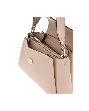 GUESS HANDTASCHE BEIGE MIT ÜBERSCHLAG UND HENKEL BEIG
