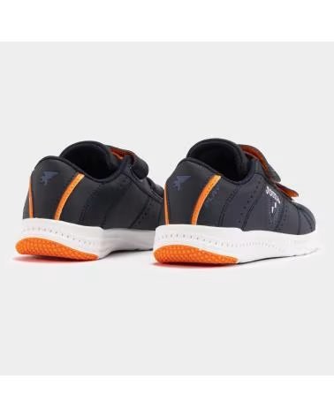TÊNIS JOMA PLAY JR 2453V MARINHO LARANJA AZUL MARINO