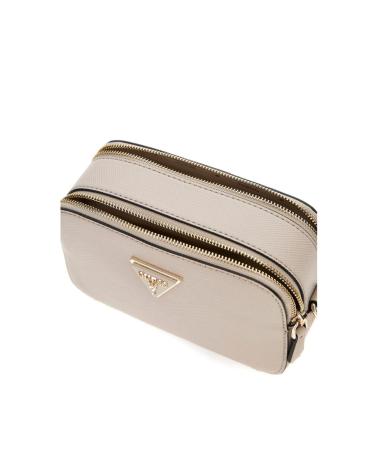 GUESS TAUPE CROSSBODY BAG WITH CHAIN TAUPE