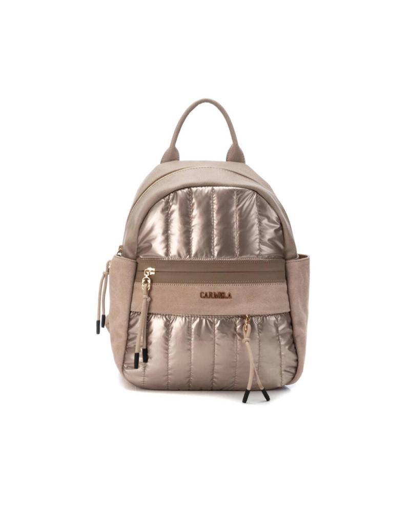 CARMELA QUILTED CASUAL BACKPACK BEIGE BEIG