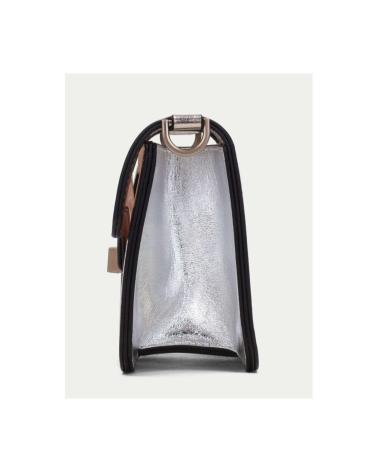 BORSA A TRACOLLA HISPANITAS STRUTTURATA METALLIZZATA BEIGE BEIG