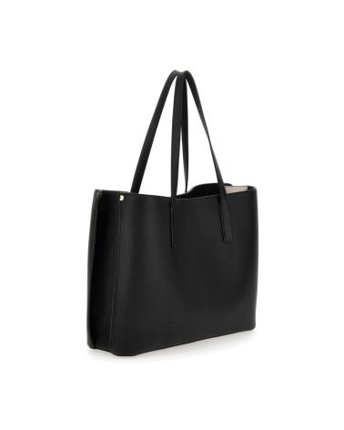 GUESS BLACK TOTE BAG NEGRO