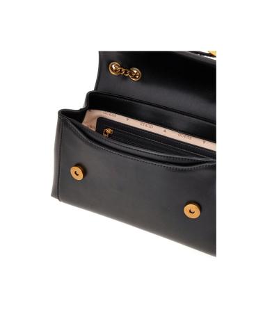 GUESS CROSSBODY BAG WITH LEOPARD PRINT AND CHAIN MULTICOLOR