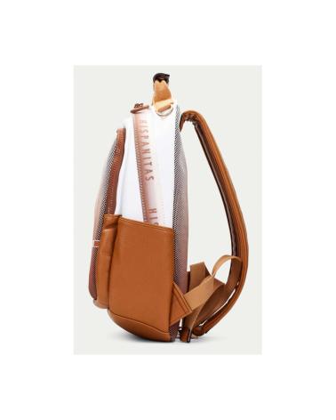 MOCHILA HISPANITAS PARA MULHER EM TOM COURO CUERO