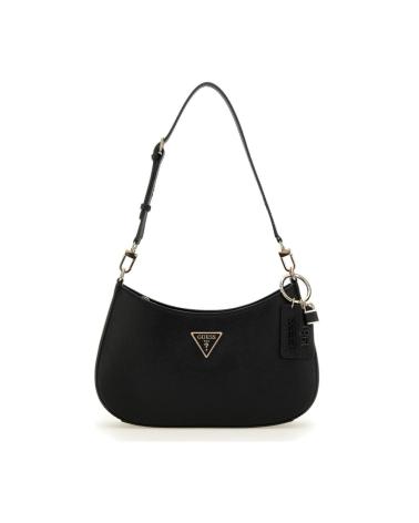 GUESS BLACK HOBO SHOULDER BAG NEGRO