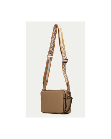 HISPANITAS COMPACT BEIGE CROSSBODY BAG BEIG