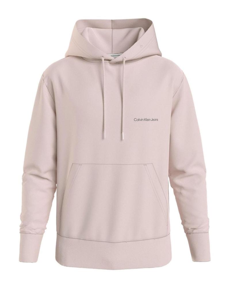 CALVIN KLEIN INSTITUTIONAL HOODIE KAPUZENPULLOVER ROSA ROSA
