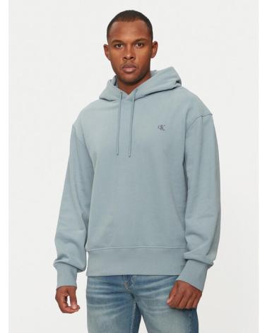 CALVIN KLEIN KAPUZENPULLOVER J30J326748 BLAU UNISEX AZUL
