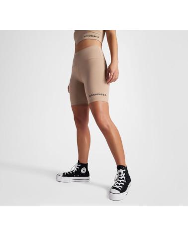 CONVERSE WORDMARK BIKE SHORT BEIGE BEIG