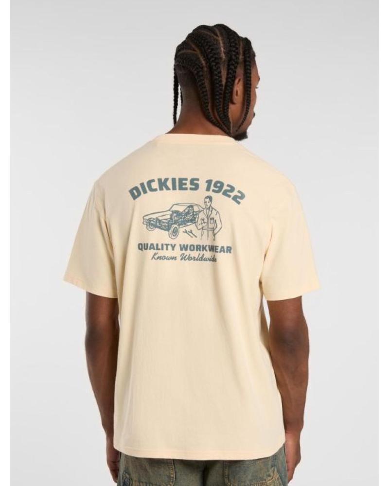 CAMISETA DICKIES CON GRÁFICO TRASERO 'DICKIES 1922' - AMARILLO AMARILLO