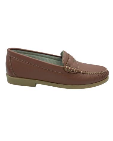 MARCA INEXISTENTE MOCASIN CABALLERO PIEL CUERO