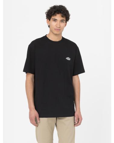 CAMISETA NEGRA DICKIES CON LOGO CLÁSICO NEGRO