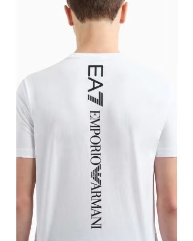 EMPORIO ARMANI T-SHIRT HOMME BLANCO