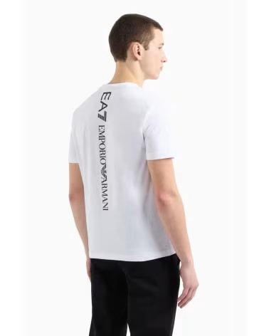 EMPORIO ARMANI T-SHIRT HOMME BLANCO