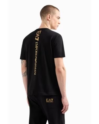 EMPORIO ARMANI T-SHIRT MANCHES COURTES HOMME NEGRO