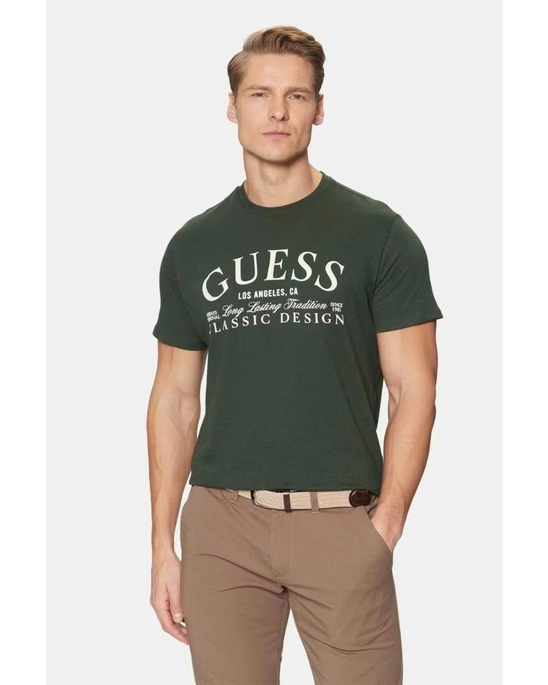 GUESS CAMISETA INTL CLASSIC VERDE HOMBRE