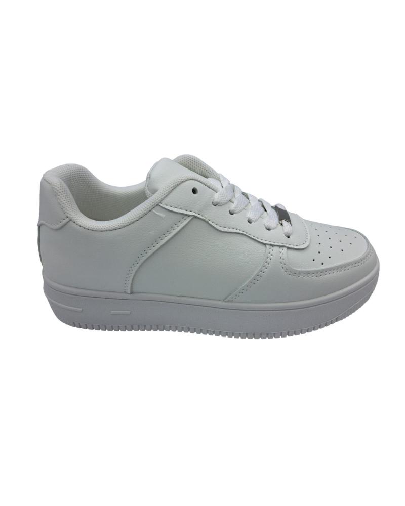 CALZADOMANIA FREIZEIT-SNEAKER WEISS BLANCO