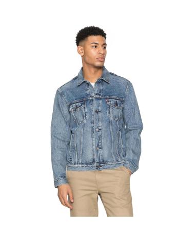GIACCA IN JEANS LEVI'S TRUCKER JACKET BLU CLASSICO AZUL