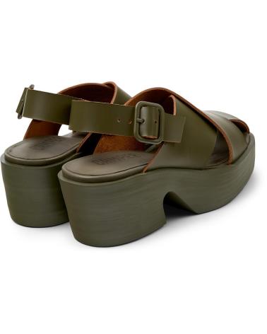 CAMPER SANDALIAS DE PIEL BILLIE K201725 VERDE002