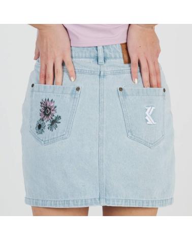 -KARL-KANI-FALDAS-MUJER-MODELO-DENIM-SKIRT-COLOR-AZUL-BLUE