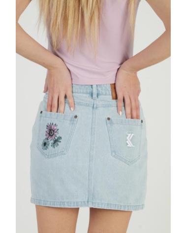 -KARL-KANI-FALDAS-MUJER-MODELO-DENIM-SKIRT-COLOR-AZUL-BLUE