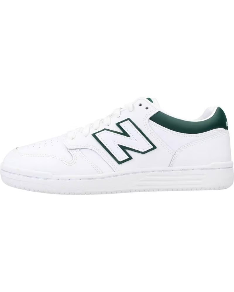 NEW BALANCE SCARPE DA GINNASTICA BB480L-GT UOMO BIANCO LGT
