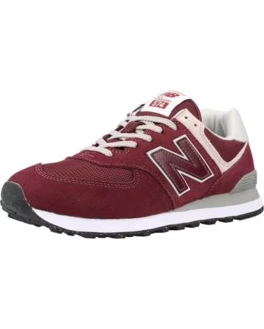 NEW BALANCE SCARPE DA GINNASTICA ML574EVM UOMO BORDEAUX EVM