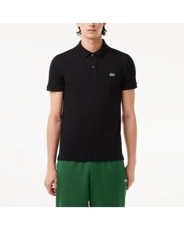 POLO LACOSTE À MANCHES COURTES CANALE NOIR MULTICOLOR