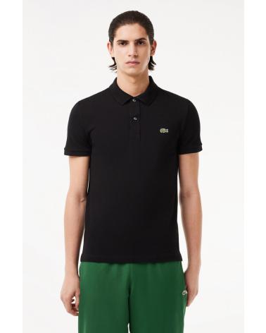 POLO LACOSTE À MANCHES COURTES CANALE NOIR MULTICOLOR