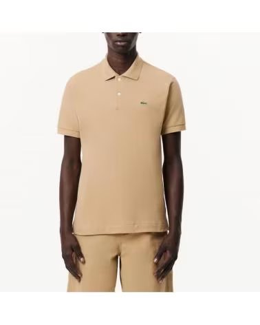 LACOSTE POLO DE MANGA CORTA EN PARA HOMBRE BEIGE