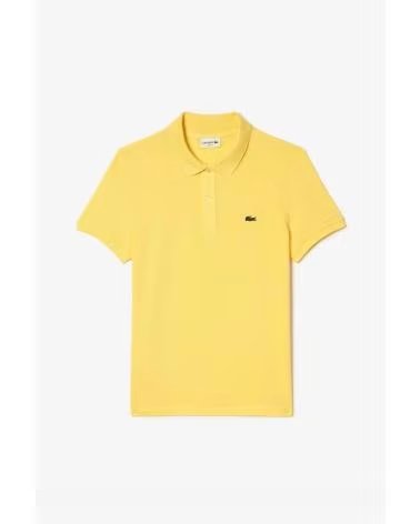 -LACOSTE-POLOS-HOMBRE-MODELO-L1212-SHORT-SLEEVED-RIBBED-COLLAR-S-COLO-YELLOW