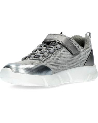Deportivas de Niña y Niño GEOX ZAPATILLAS J ARIL J16DLB DKSILVER
