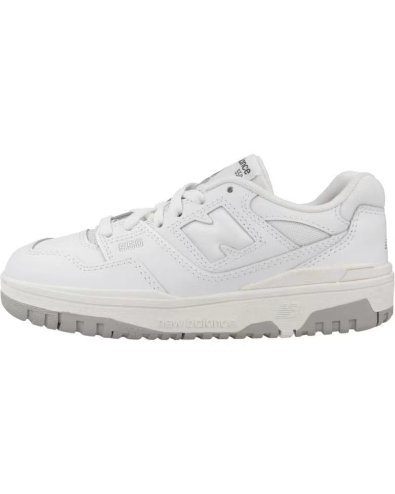NEW BALANCE ZAPATILLAS 550 INFANTIL BLANCO PURO PB