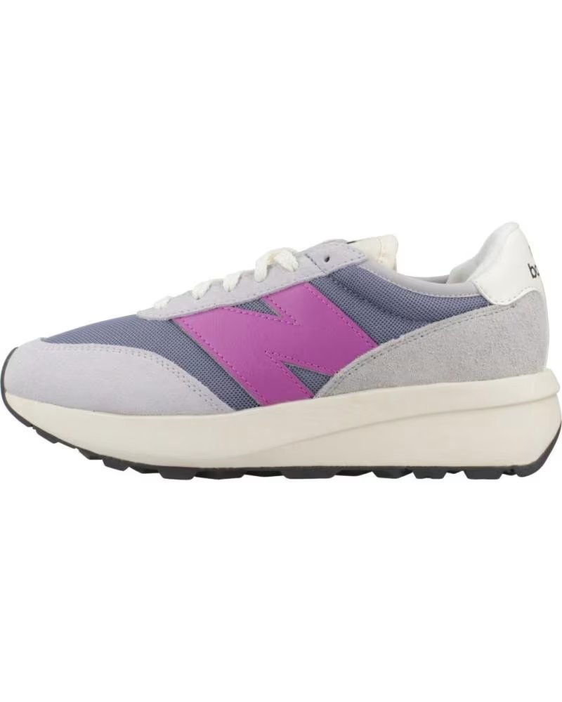 NEW BALANCE SNEAKERS U370DC GREY AND PURPLE DC