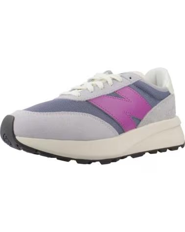 NEW BALANCE SNEAKERS U370DC GREY AND PURPLE DC