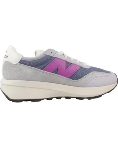NEW BALANCE SNEAKERS U370DC GREY AND PURPLE DC