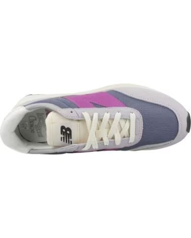 NEW BALANCE SNEAKERS U370DC GREY AND PURPLE DC